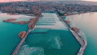 Frozen Balaton 2019 | Aerial