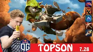 [DOTA 2] OG.TOPSON the HOODWINK [MIDLANE] [7.28]
