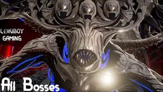 Code Vein: All Boss Fights & Ending [2K60FPS]