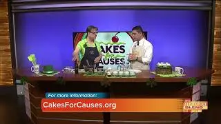 St. Patricks Day baking with Cakes for Causes