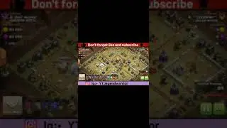 th 11 zap gobowitch attack stretegy#short#clashofclans#legendwarrior#sumit007#liveattack#coc#attack
