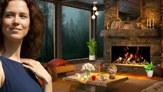 Watching the Rain 🌧️🔥🪟 - Sleep Support