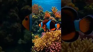 Sea Fish :- Trending now 🤘 Song - with Underwater Sea Fish with Marine Coral Reed's.