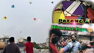 15 August Kite Flying Delhi | 🪁 Patangbazi On Top 🔥 15 August Kite Shopping Video Kite flying✨