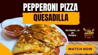 🔥 Pepperoni Pizza Quesadilla with Parmesan Crust | Big Back Friday Cheat Meal