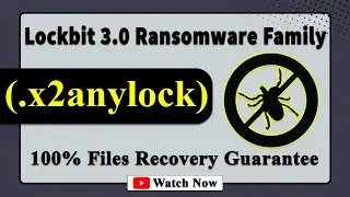 || SOLVED ✅🔘|| X2anylock (.x2anylock) Lockbit 3.0 family  ransomware virus - removal and decryption
