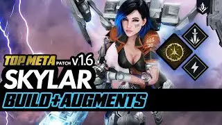 Predecessor Skylar Build + Augments 1.6 BLITZ THE LANE #predecessor