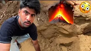 Turaab subtaan visit volcano 🌋🌋🌋🌋🌋🌋🌋🌋🌋🌋🌋🌋 mountain and see volcano 🌋 arroption 