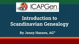 Introduction to Scandinavian Genealogy