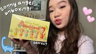 sonny angel dinosaur series unboxing! ⋅˚₊‧ ୨୧ ‧