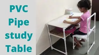 || PVC PIPE IDEA || Study Table IDEA ||