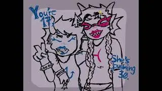 OHMYGOD I HATE MEENAH #Homestuck #VriskaSerket #MeenahPeixes #Mccafferty 