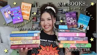 every book i read in july + my august tbr! 📚⭐️
