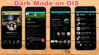 How invert color in your iPhone (Facebook,Instagram, Messenger ,Twitter ) IOS ONLY!