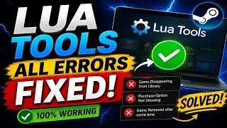 Lua Tools All Errors FIXED! 🔥 Complete Solution (2026) 
