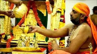Maha abhisheka to Shri Moola Rama Devaru - Mantralaya