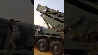 Ground to Air Missile Indian Army Defence Exhibition #shortsfeed #youtubeshorts