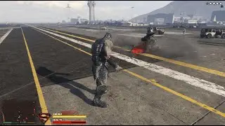 Grand Theft Auto V Darkseid & Doomsday vs Superboy Kent and Sasha Calle Supergirl
