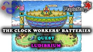 The Clock Workers Batteries Ludibrium Maplestory