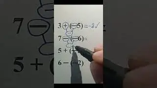 Only 1% Know This Method for Signed Numbers #mathematica #mathtrick #mathematics #maths #education