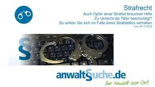 Strafrecht - Schneller Rechtsbeistand oft entscheidend