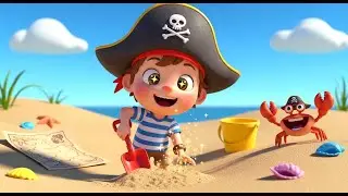 Pirate Treasure Counting Voyage 🏴&zwj;☠️💰🔢 | Fun Counting & Nursery Rhymes for Kids 🎵👶