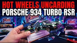 Uncarding Hotwheels Neon Speeder Porsche  934 RSR | 1:64 Diecast