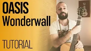 Tutorial Chitarra Canzoni Facili | Oasis - Wonderwall |