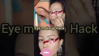 Eyeshadow Hack With Tape // Eye Makeup Hack