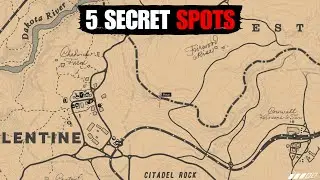 5 SECRET Sitting Spots in RDR2 with Breathtaking Views (Part 1)