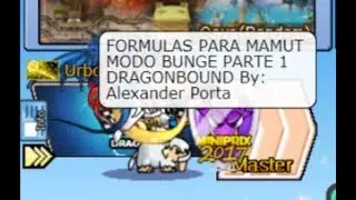 FORMULAS PARA MAMUT (BUNGE) PARTE 1 -DRAGONBOUND - OjosAzules - 2018 ABRIL