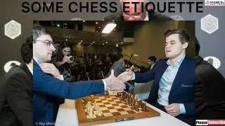 Chess official Rules, Conditions and Irregularities.