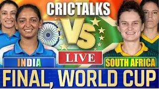 🔴 Live: INDW vs SAW Cricket Live Match Today, World Cup Scores, Commentary India vs South Africa