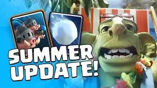 Clash Royale Giant snowball and Royale hogs Gameplay