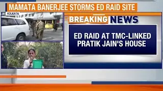 Mamata Banerjee Breaking News | Mamata Storms ED Raid Site | Pratik Jain House | Kolkata | TMC