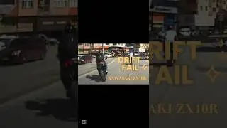 KAWASAKI KAZASI KONYA #kawasaki #zx10r #bikecrash #driftfail #motorcu #motorsiklet #konya