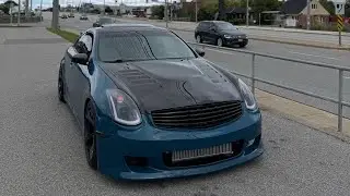 POV - 500 HP turbo Infiniti G35 broke down ?! 