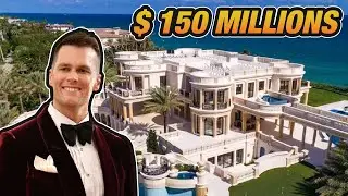 MILLION Dollar LUXURY Real ESTATE of Tom Brady! Top 10 Most Expensive Houses of NFL Players