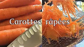 【キャロットラペ】絶品フランス🇫🇷家庭料理　How to make French carrot salad.(carottes râpées)【My Recipe 65】