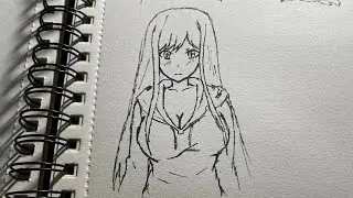 How to draw Ayane Shirakawa step by step - Drawing Guide