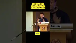 Nak Makan Dekat Mana? Ikut Abanglah | Syamsul Debat #shorts