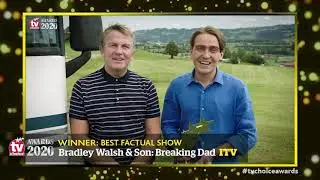 And the winner for BEST FACTUAL SHOW at the 2020 #tvchoiceawards is #BreakingDad on #ITV