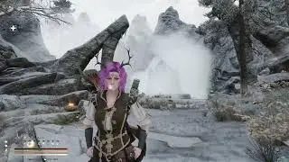 Skyrim 3600+Mods 1440-2560  Ancient's Ascent Dragon