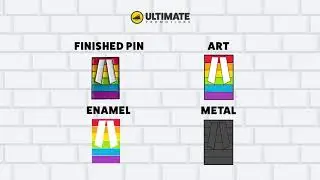 Enamel Pin Design Tips: Separating Paint And Metal