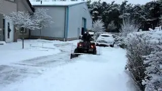 YAMAHA Grizzly 660 with WARN ProVantage snow plow 152 cm (60