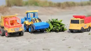 Deutz fahr 4WD Truck fully loaded by Ledifinger / TATA Truck / JS TOY