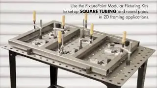 Strong Hand Tools FixturePoint Table and Tools Kit - 28-Pc. Startup Kit, Square Stock, Model# TBHK10
