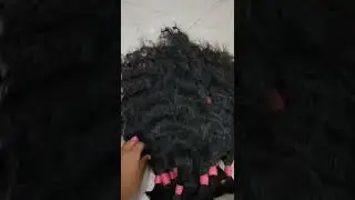 Indian human hair bulk #indianhair #hairextensions #indianhairfactory #rawindianhair#indianhumanhair