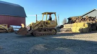 Lot 121: 1973 CAT 955L Crawler Loader