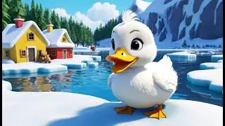 Duckling Dodo&rsquo;s Ice Flip Fail 🦆❄️💦 | 3D Animated Nursery Rhyme for Kids